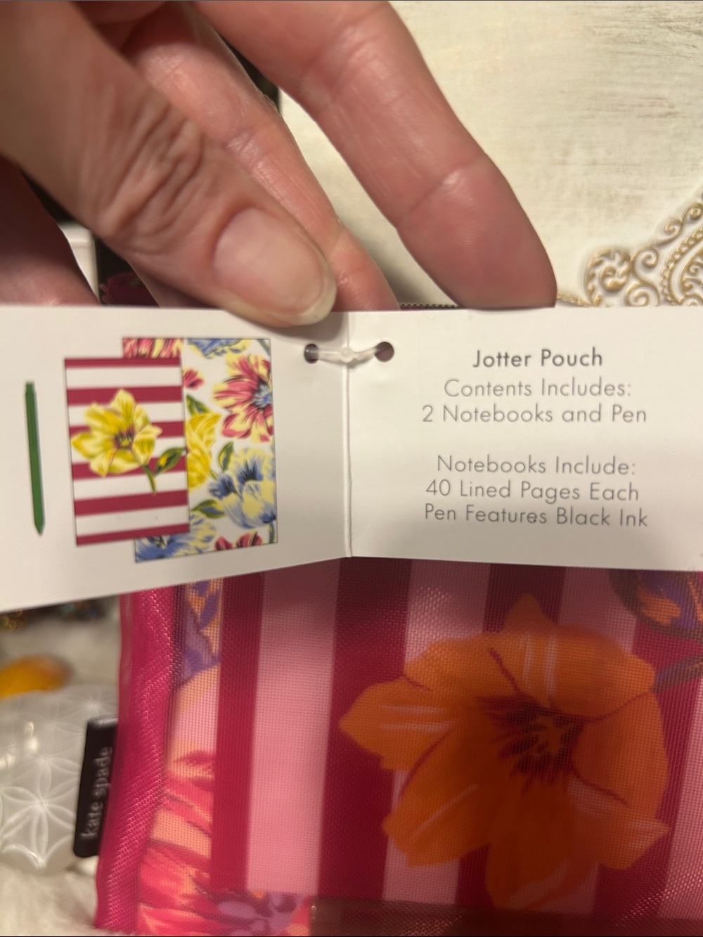 Kate Spade painted tulips set - Picture 2 of 3